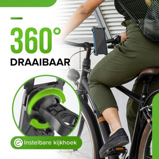 iSetchi Handyhalterung - Fahrrad & Roller - Anti-Schock