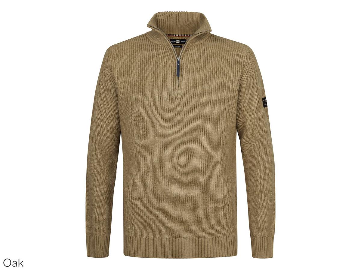 Petrol Industries Pullover – Strickkragen – Größe XL – Oak
