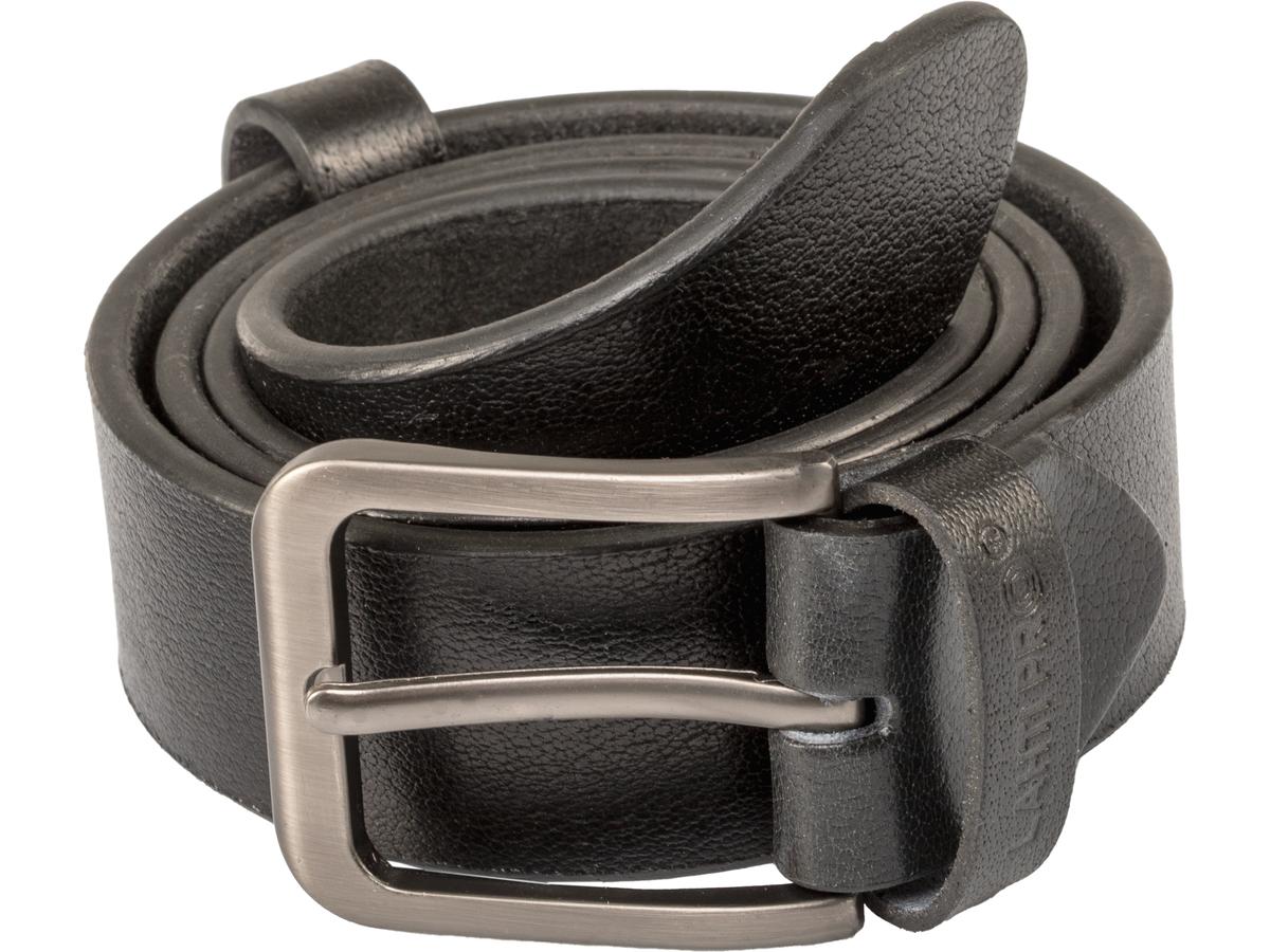 Lahti Pro Leder-Buchgurt – Schwarz – Größe 110 cm