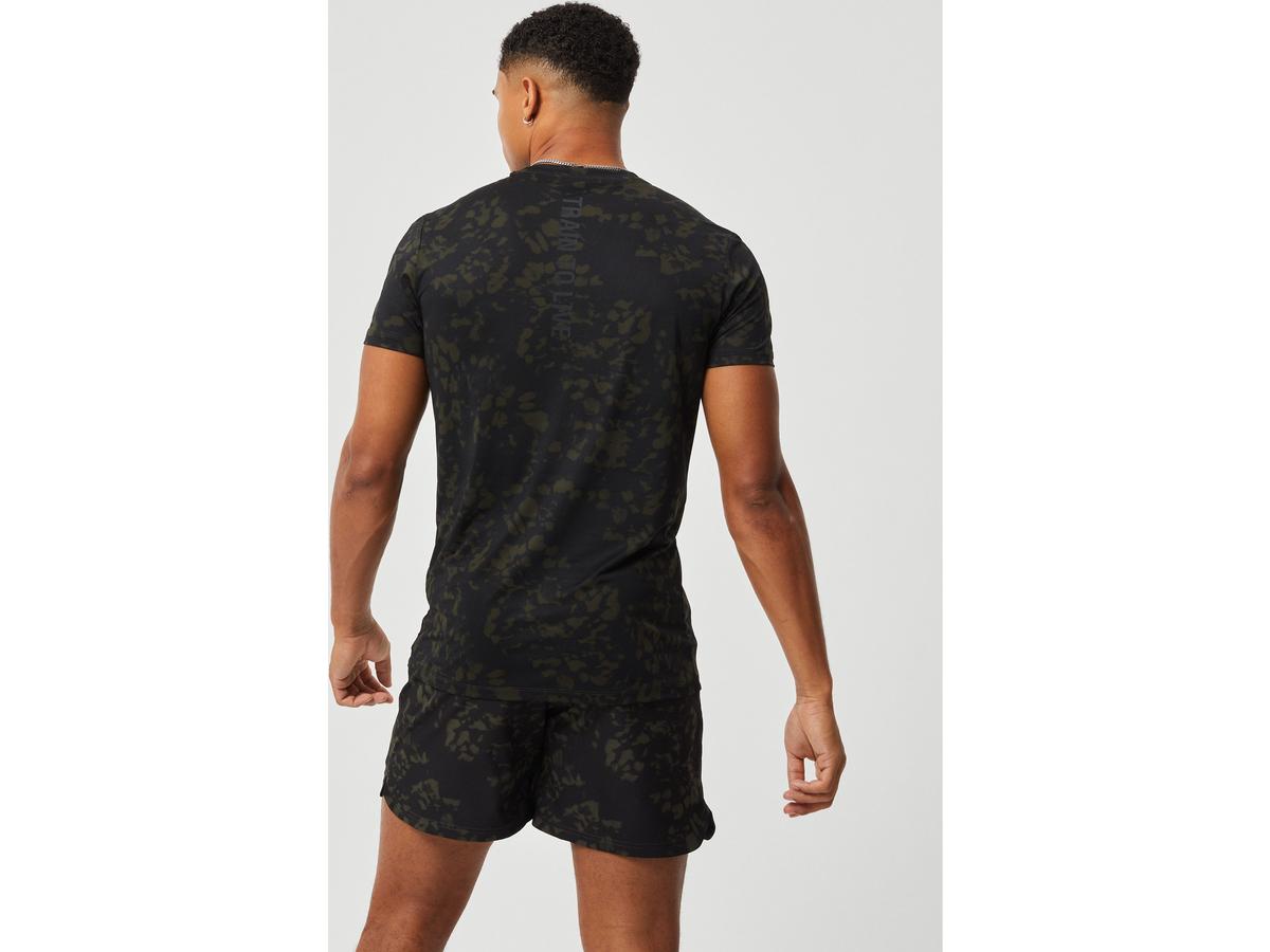 Björn Borg T-Shirt mit Allover-Print – Herren – Größe S – BB Optical