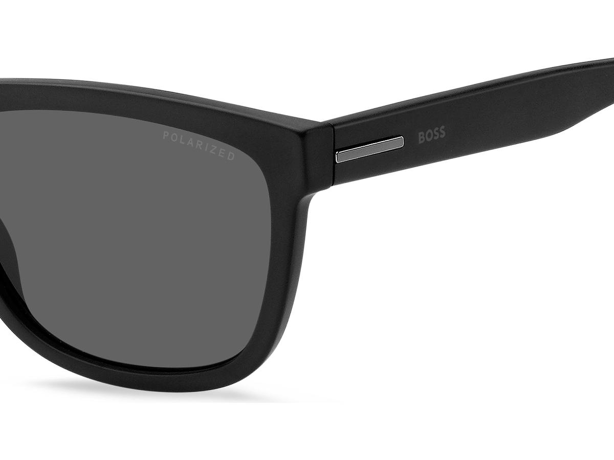 Hugo Boss Wayfarer Sonnenbrille Matte Schwarz 58-18-150 Männer