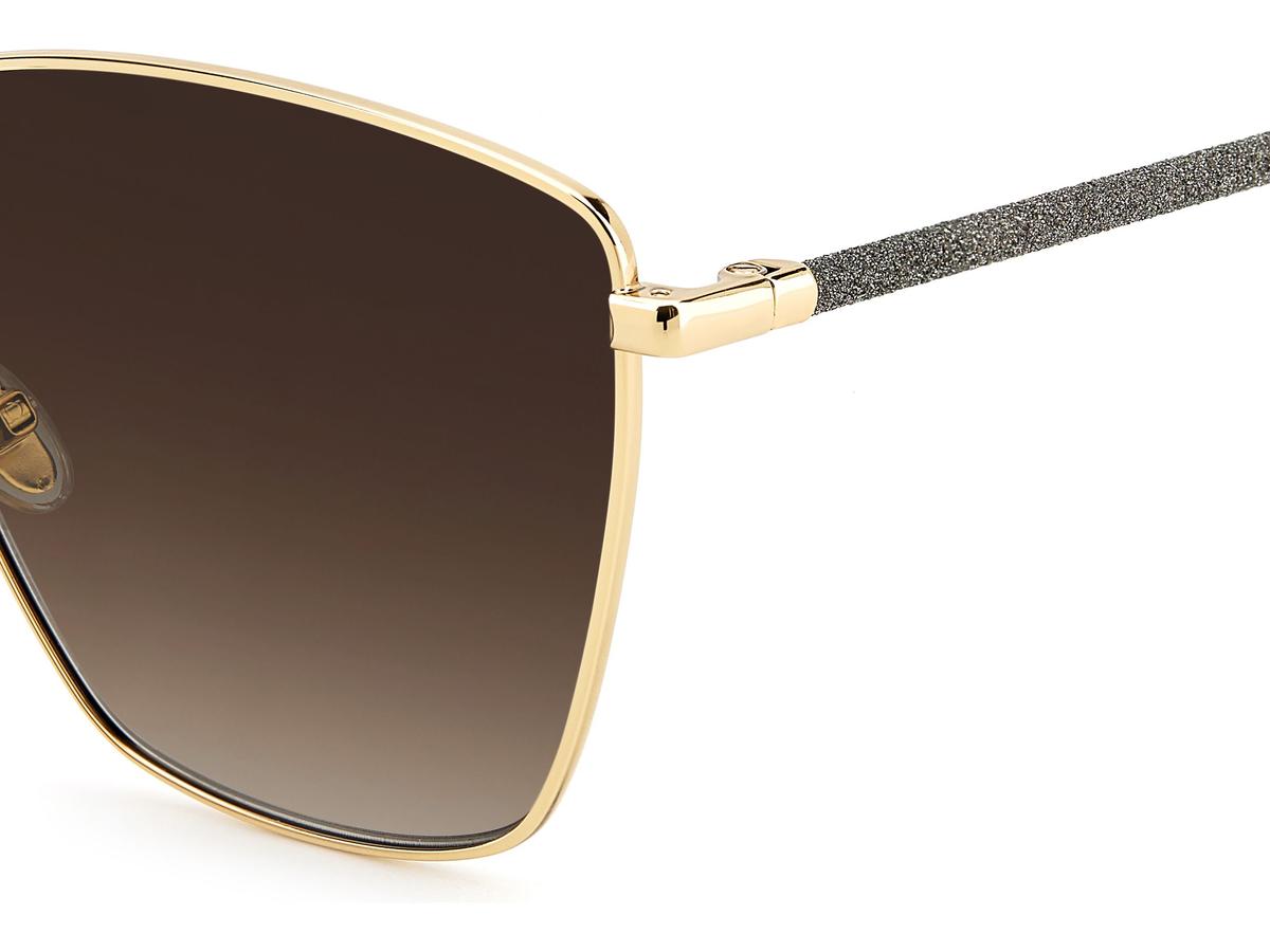 Jimmy Choo Lavi-S Sonnenbrille Gold Havanna - Damenmodell