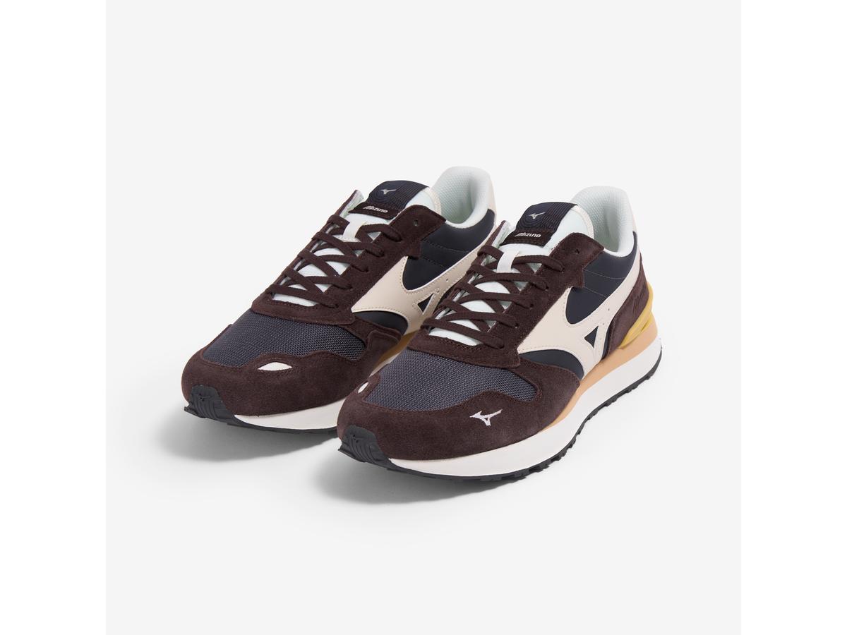 Mizuno RB87 Sneaker – Odyssey Gray/White/Blue Granit – Größe 45