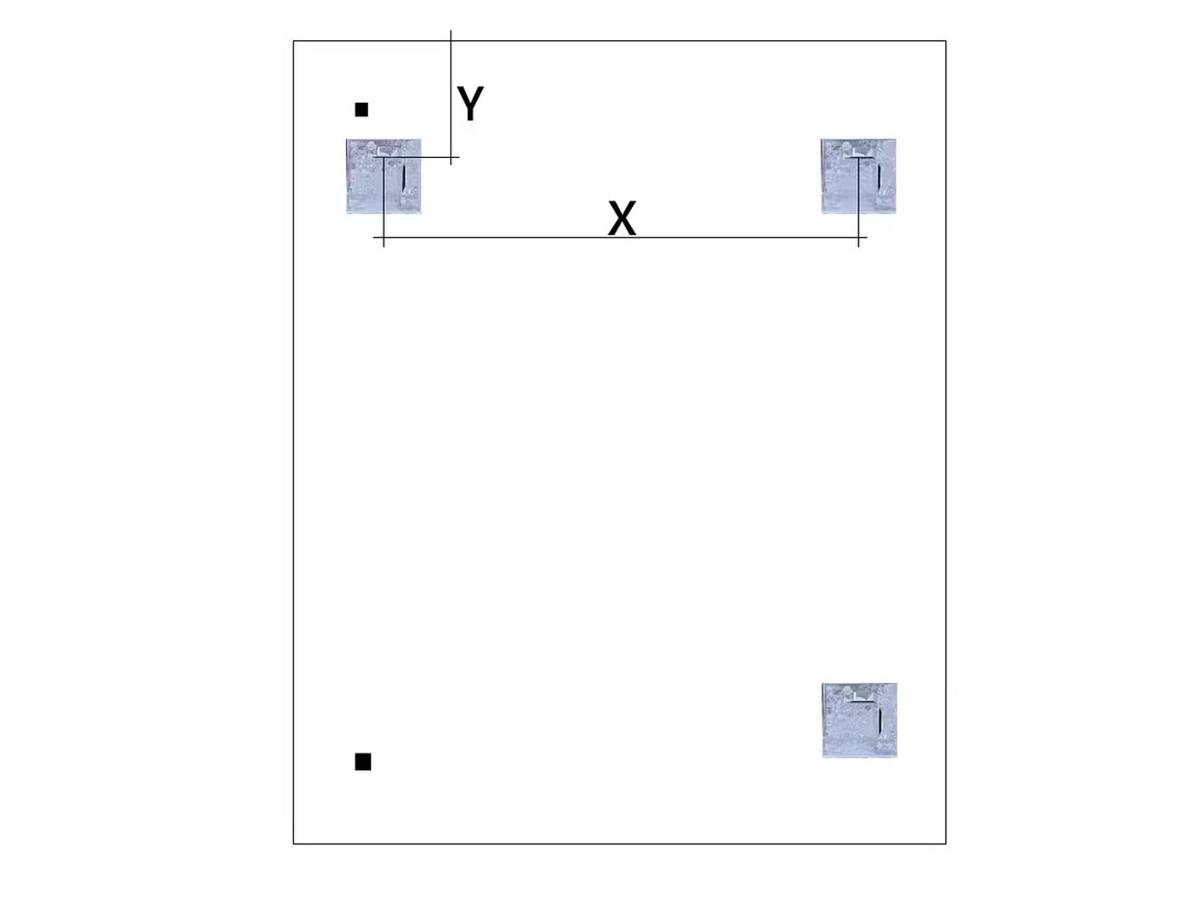 LoooX Badezimmerspiegel mit LED-Beleuchtung – Beleuchteter Spiegel – 70 x 90 cm