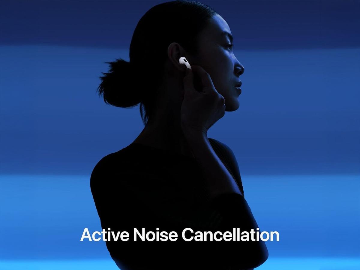 Apple AirPods 4 ANC kabellose Ohrhörer mit aktiver Geräuschunterdrückung - weiß