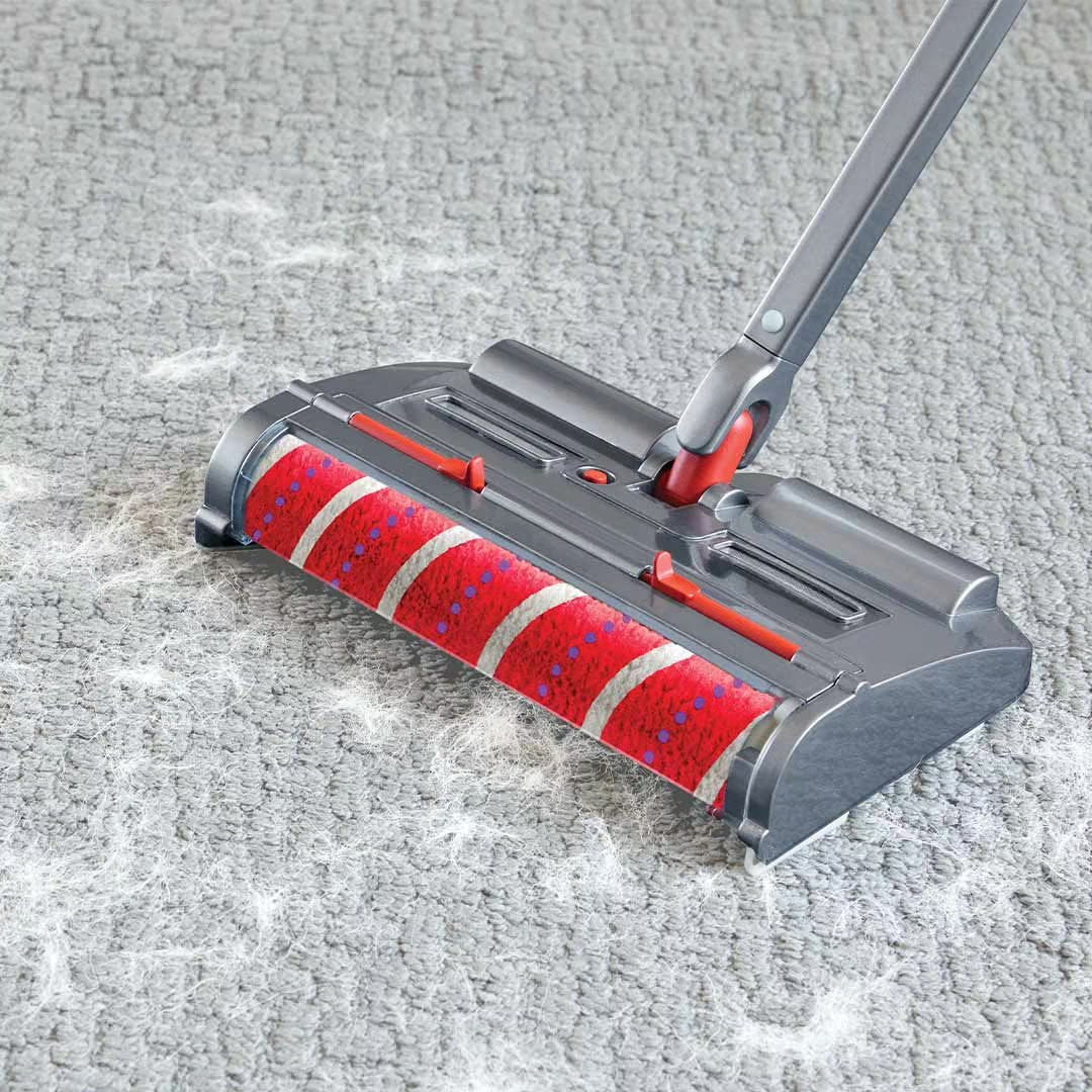 Livington Voom Kabelloser Turbo-Staubbesen – Mikroborsten-Technologie – Kraftvolle Reinigung – Flexibler Griff