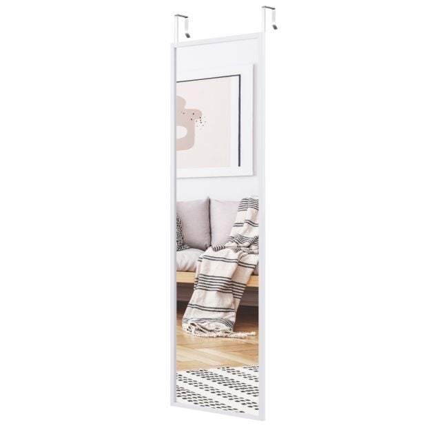 Küstenspiegel - Eisen - 2 Sätze - höhenverstellbar -Haken - 107cm x 36.5cm