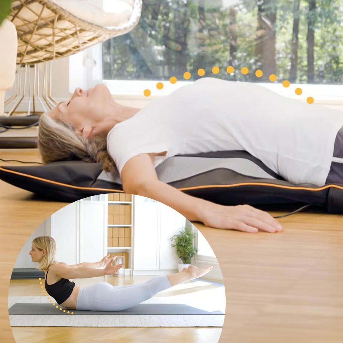 Belena Air Stretch – elektronische Stretch- und Massagematte – Einfache Bedienung – Individuell anpassbare Einstellungen – 25 Jahre Qualität