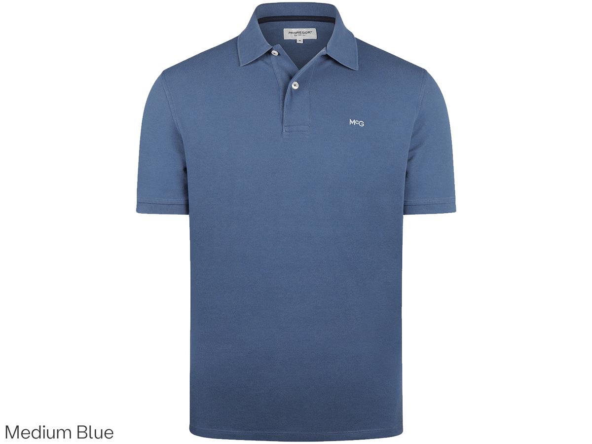 McGregor Classic Poloshirt – Bold Stripe – Größe M – Terra