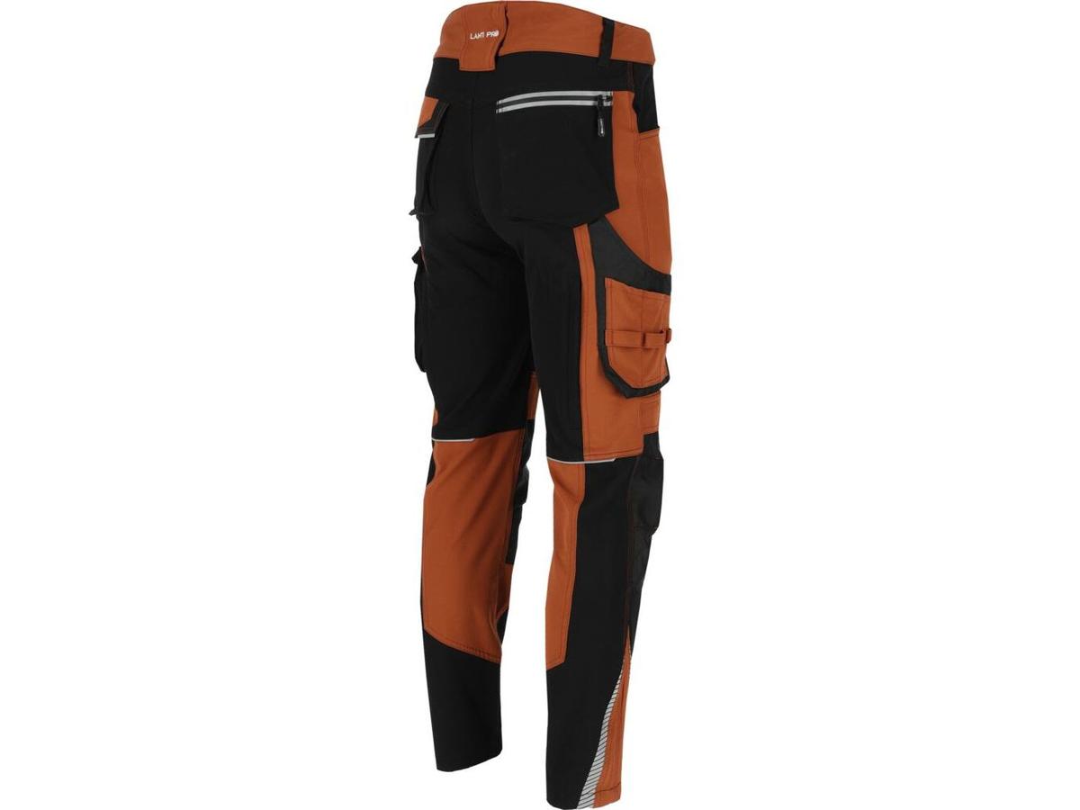 Lahti Arbeitshose Pants Stretch – Braun-Schwarz – Größe M