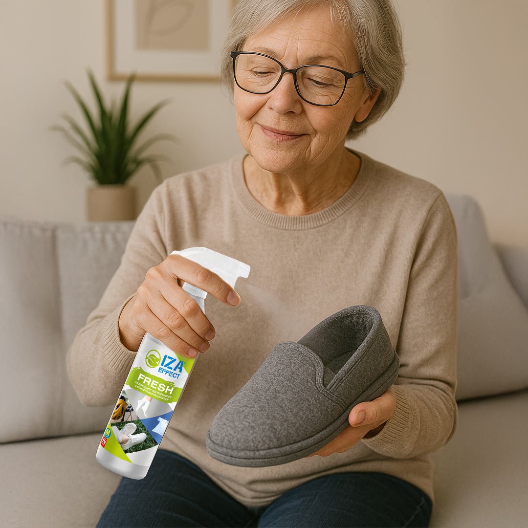 IZA Effect Fresh Textilspray – Reduziert Bakterien – Neutralisiert Gerüche – 450 ml Inhalt