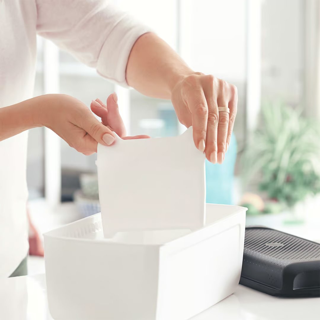 Tupperware BreadSmart Brotdose – inklusive praktischer Trennwand – 100 % BPA-frei – hält Brot länger frisch