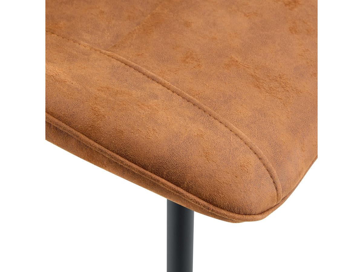 Multifurn Sten Esszimmerstuhl – Mikroleder Cognac – 2er-Pack