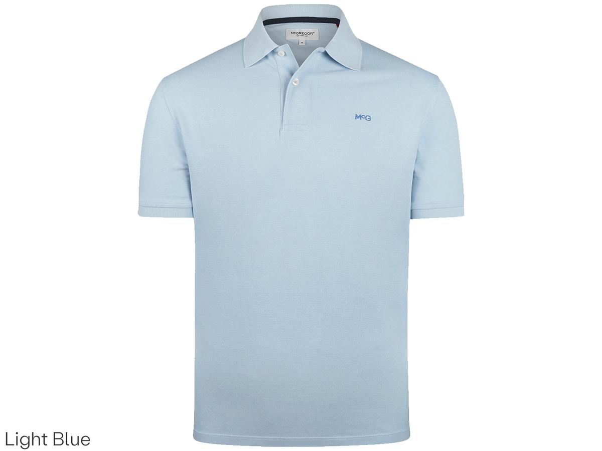 McGregor Classic Poloshirt – Bold Stripe – Größe M – Terra