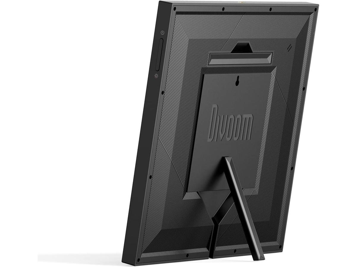 Divoom Digitaler Bilderrahmen – Modernes Design – Schwarz – 7 Zoll