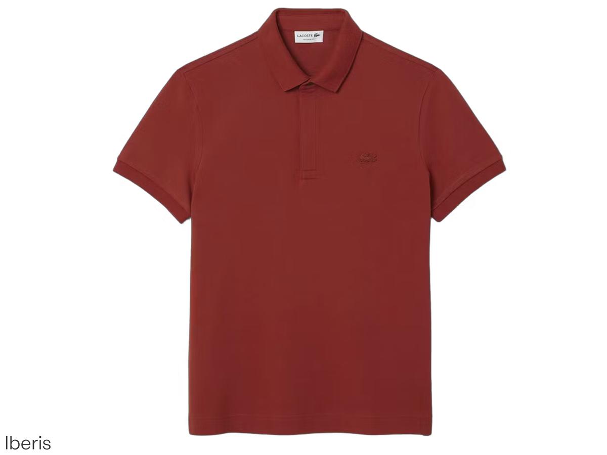 Lacoste Polo – Herren, kurze Ärmel – Größe 2 – Espresso