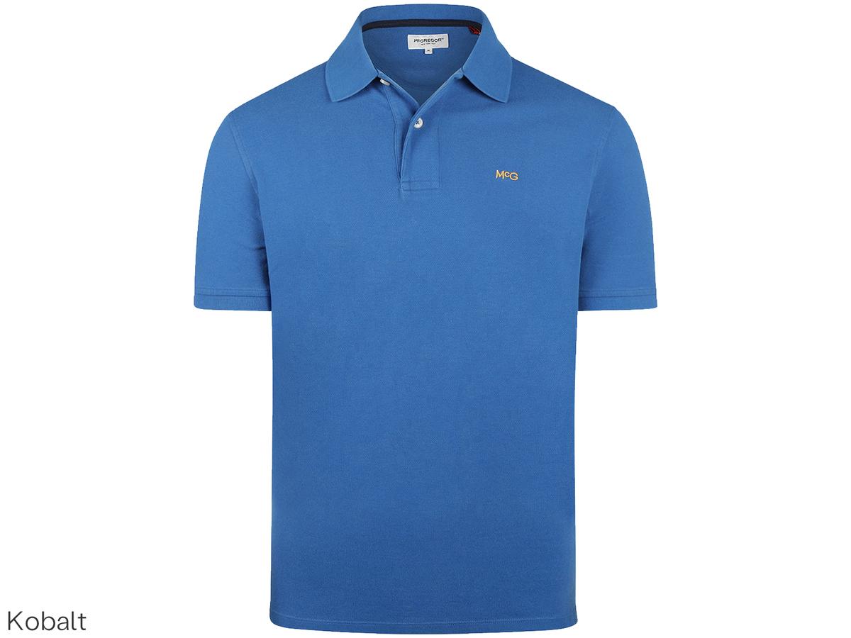 McGregor Classic Poloshirt – Bold Stripe – Größe M – Terra