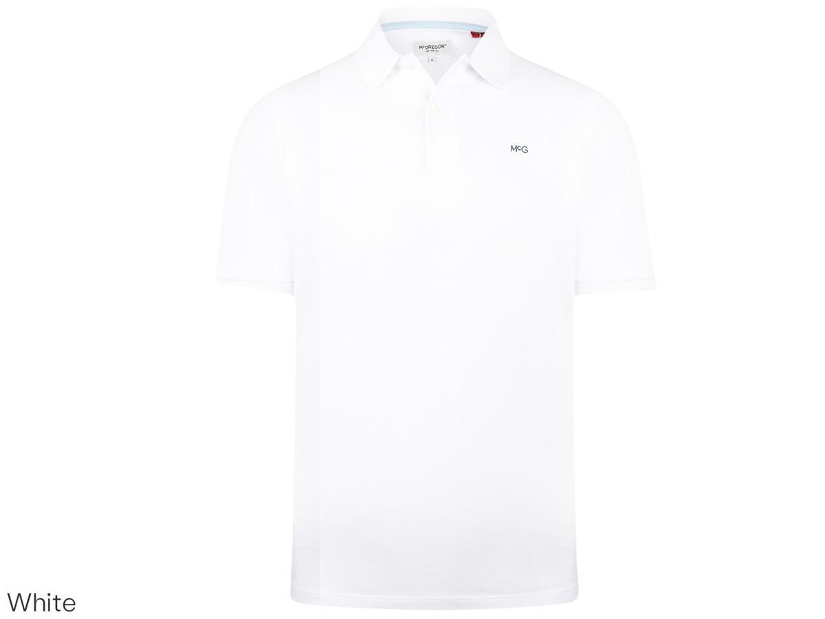 McGregor Classic Poloshirt – Bold Stripe – Größe M – Terra