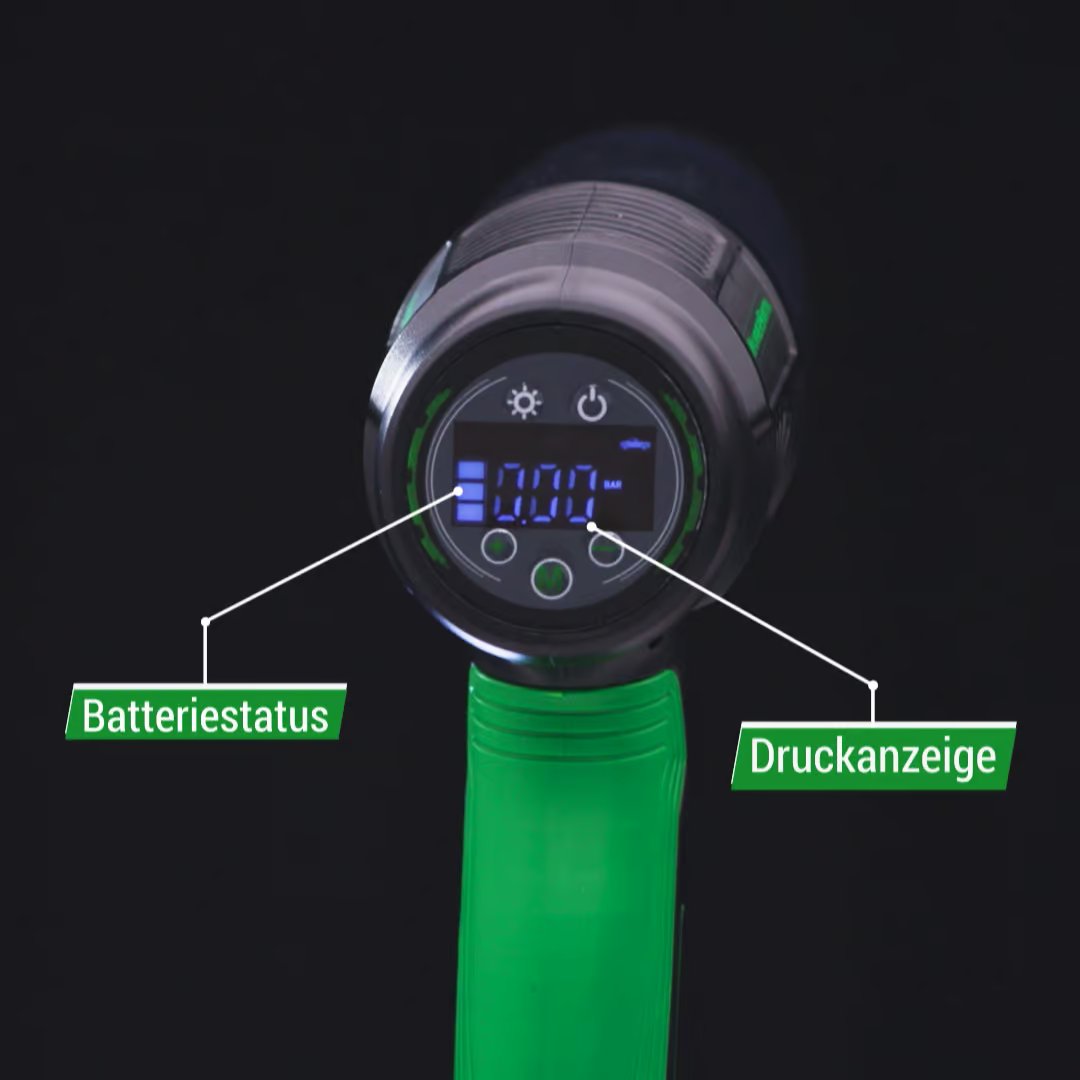 Hammersmith AirStorm Kabelloser Handstaubsauger und Luftkompressor – 5 Voreinstellungen – Automatische Abschaltung – LED-Anzeige