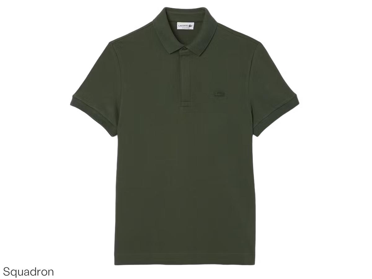 Lacoste Polo – Herren, kurze Ärmel – Größe 2 – Espresso