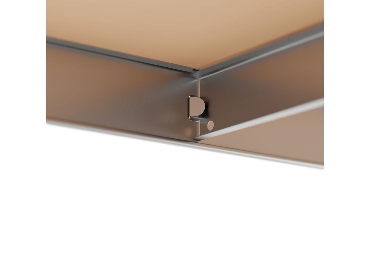 Metalkas Metallregal – Stahl – Schwarz – 40 x 90 x 180 cm – Tragkraft 175 kg – 2 Stück