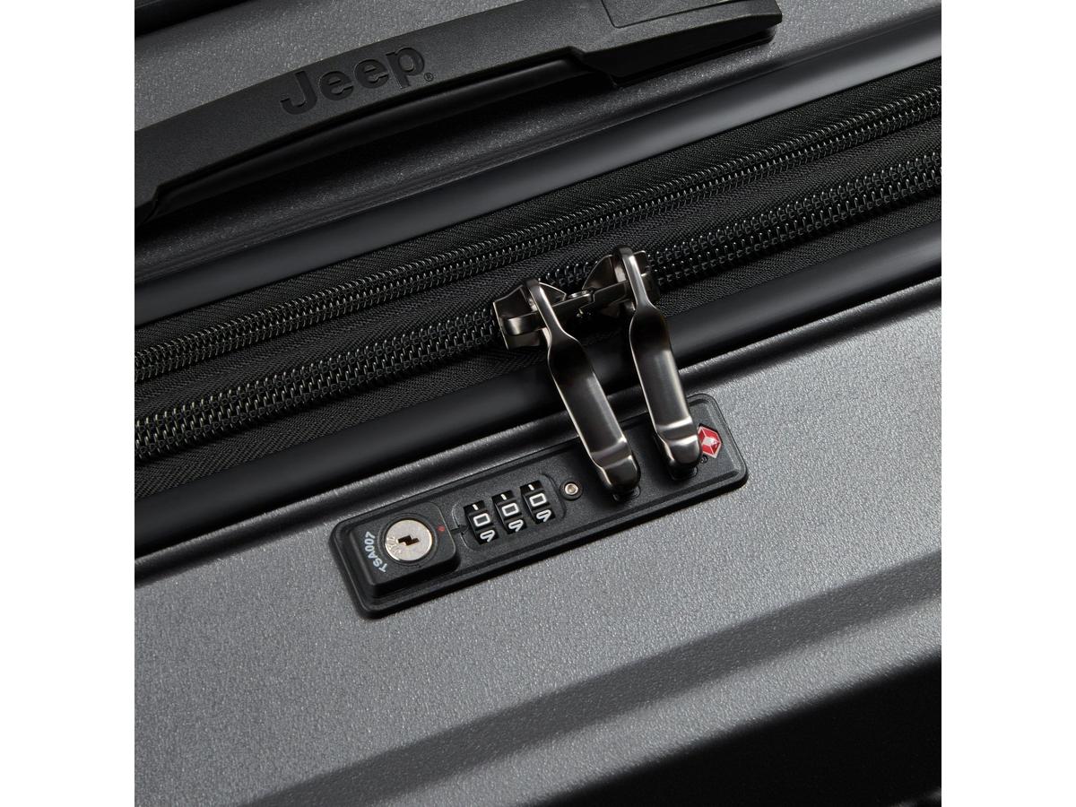 Jeep Expandable Trolley XL - 81 cm - Silber
