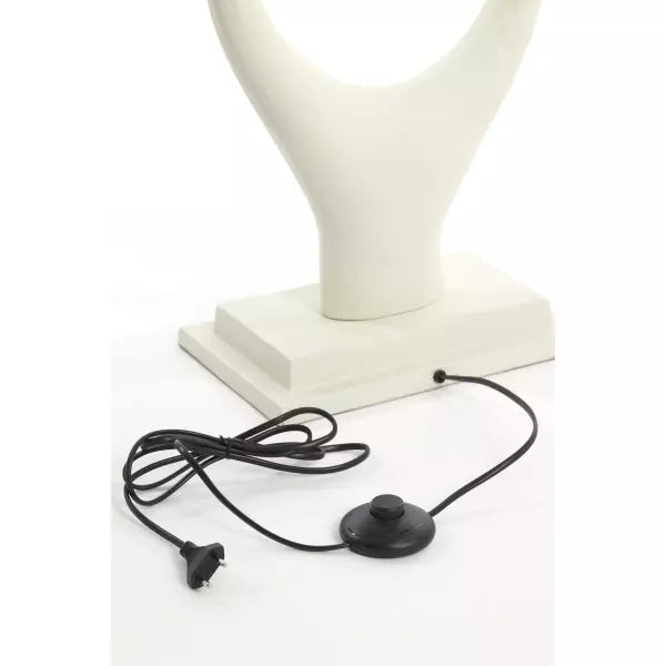 Light & Living GAVI Stehleuchte 2-flammig 149 cm - Creme - Elegantes & modernes Design