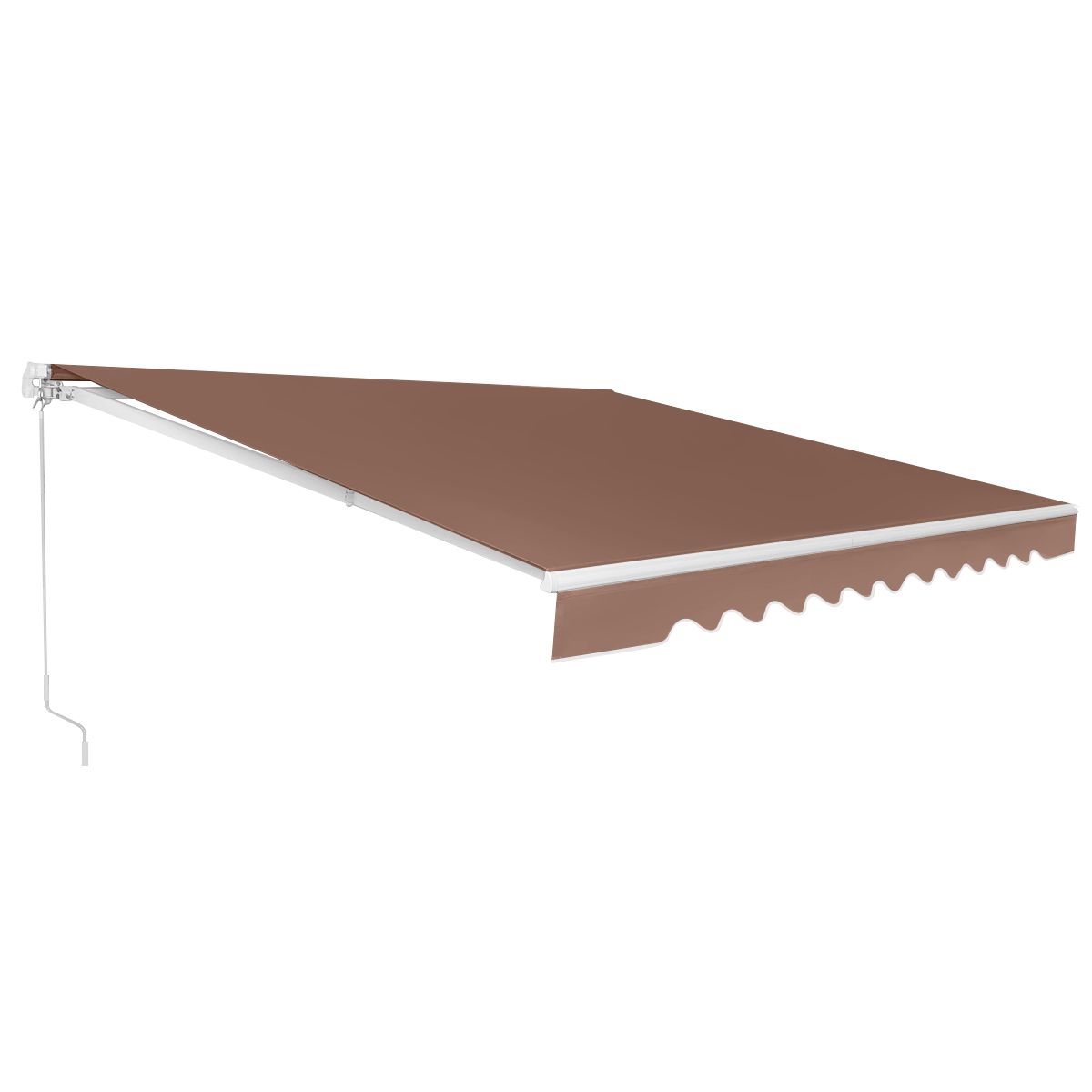 Coast Sunshade Ausziehbares Sonnensegel 245 x 200 cm Braun