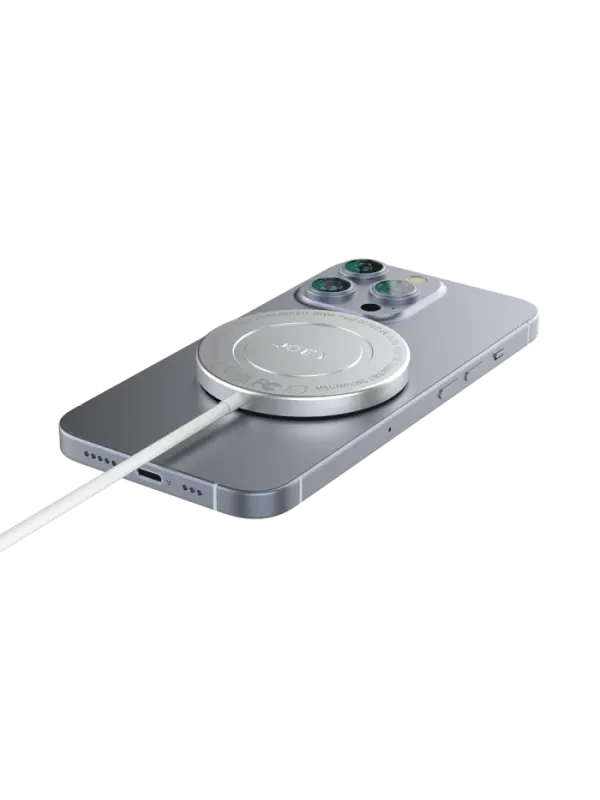 JOBY Magnetisches kabelloses Ladegerät - Qi Wireless - MagSafe 7.5W iPhone / 15W Qi - USB-C - Schwarz