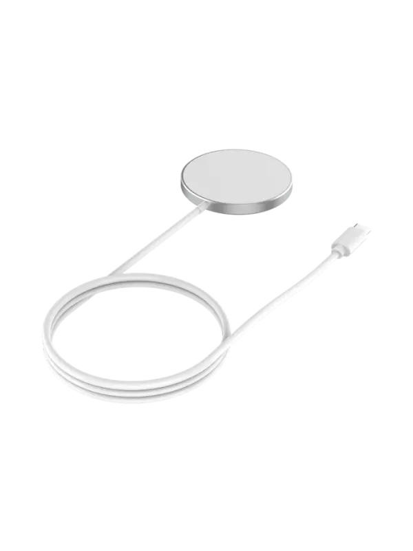JOBY Magnetisches kabelloses Ladegerät - Qi Wireless - MagSafe 7.5W iPhone / 15W Qi - USB-C - Schwarz