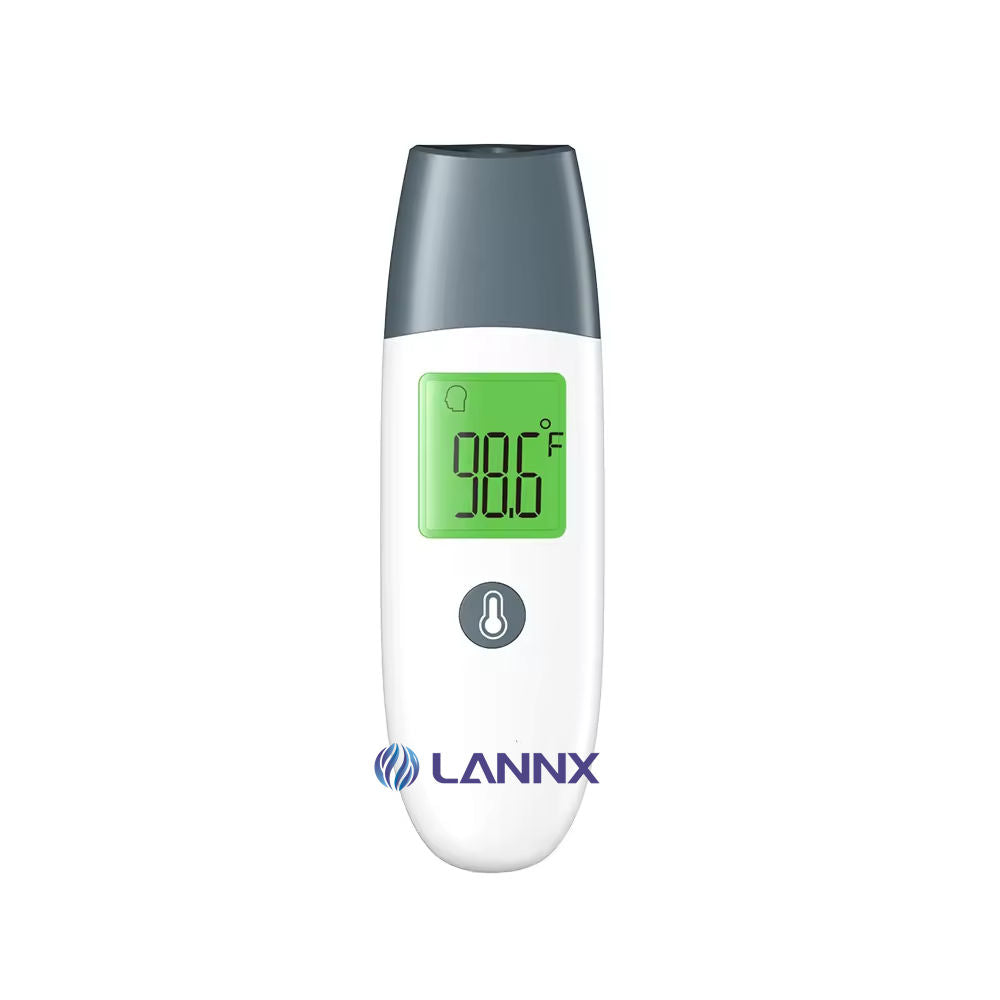 Lannx Hospital Medical Grade Kinder Thermometer -Display Digital - Non Contact - Infrarot-Ohr-Thermometer - Blau