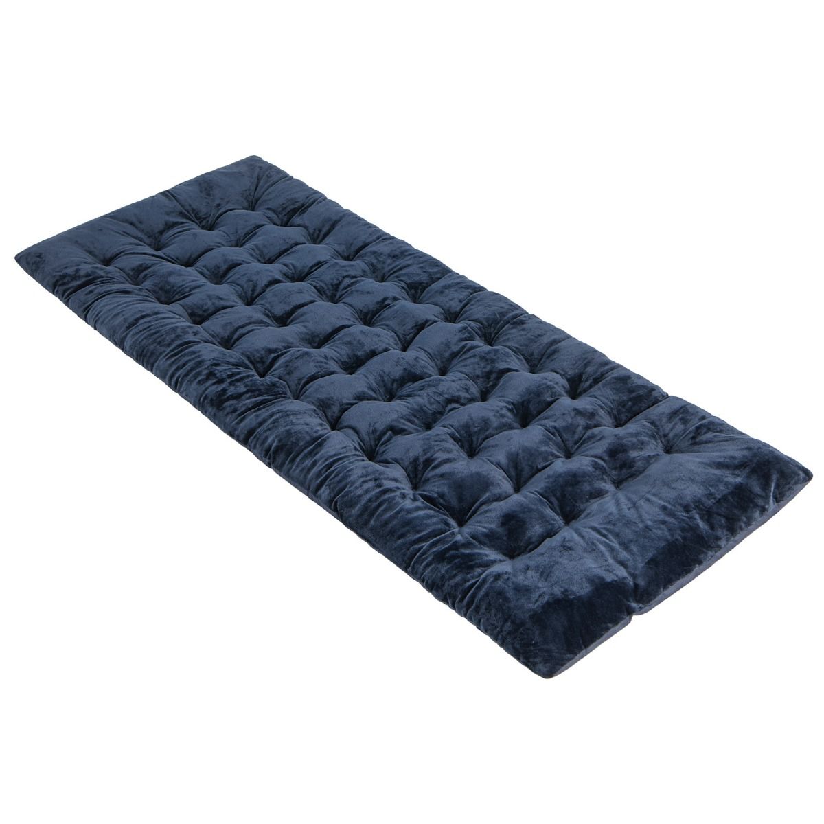 Coast Field Bed - Polyester & Baumwolle - 190 x 70 x 7 cm - Blau