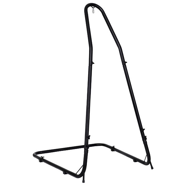 coast Hängemattenständer & Hängemattenstuhlhalter - verstellbar 200-250 cm - 135x115 cm - schwarz