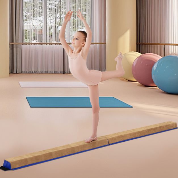 Coast Balance Beam - faltbar - EVA & EPE-Schaum - Max 73Kg - 240 x 15 x 6.5cm - Blau