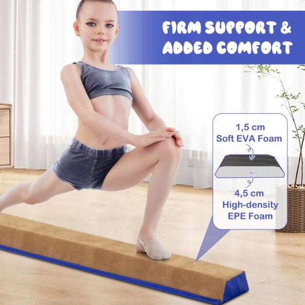Coast Balance Beam - faltbar - EVA & EPE-Schaum - Max 73Kg - 240 x 15 x 6.5cm - Blau