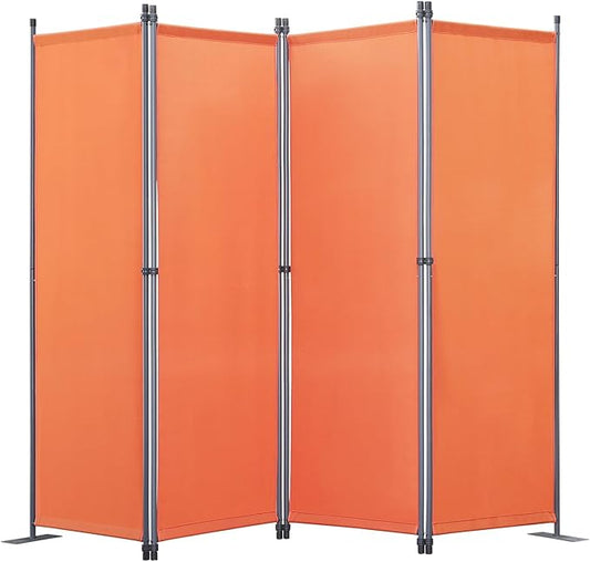 Angel Chamber Screen 4 Panels - Orange - Raumtrenner und Sichtschutz