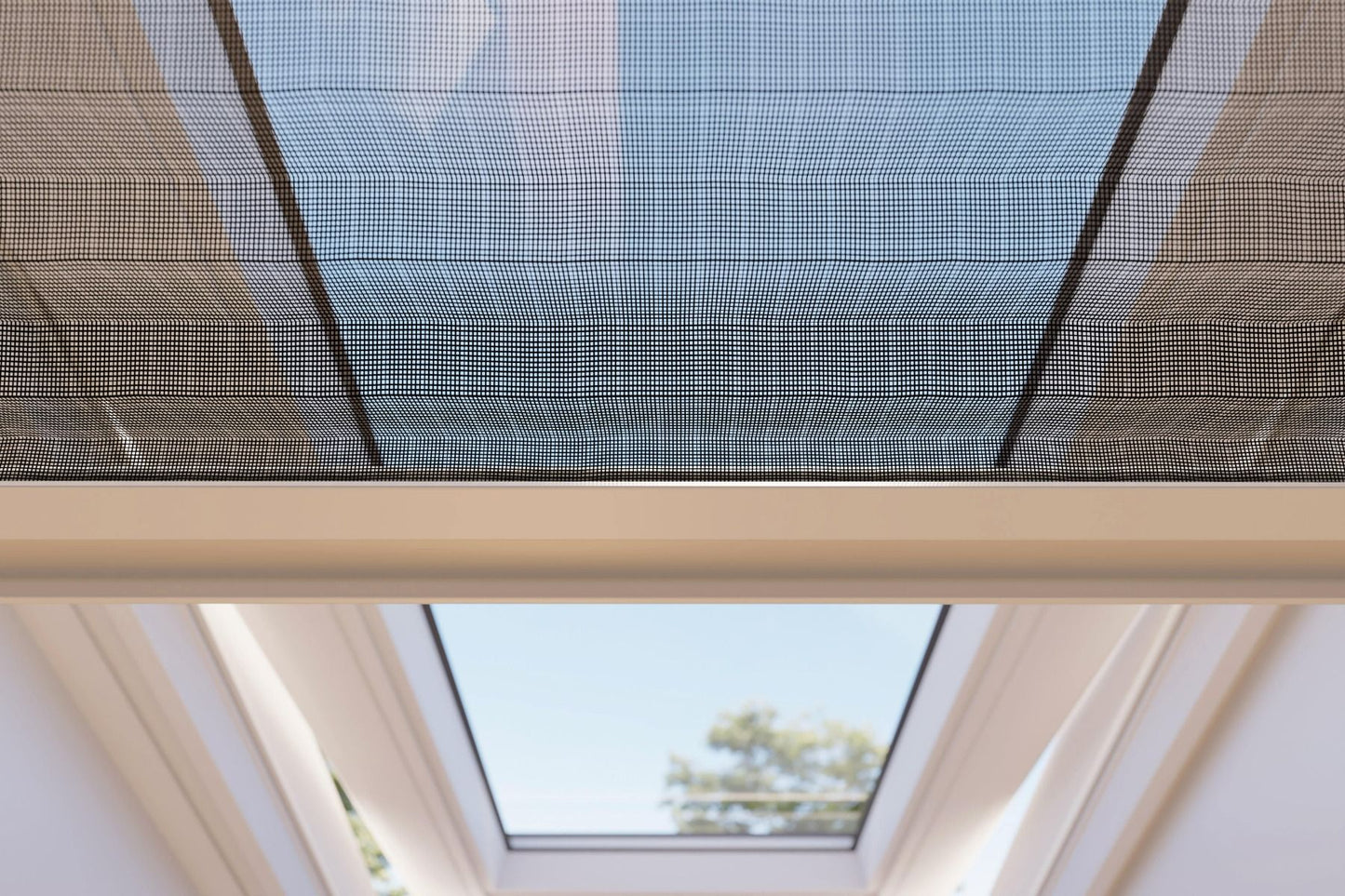 Bruynzeel S500 Plissé Fensterbildschirm - Weiß - 103 x 155 CM