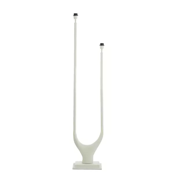 Light & Living GAVI Stehleuchte 2-flammig 149 cm - Creme - Elegantes & modernes Design
