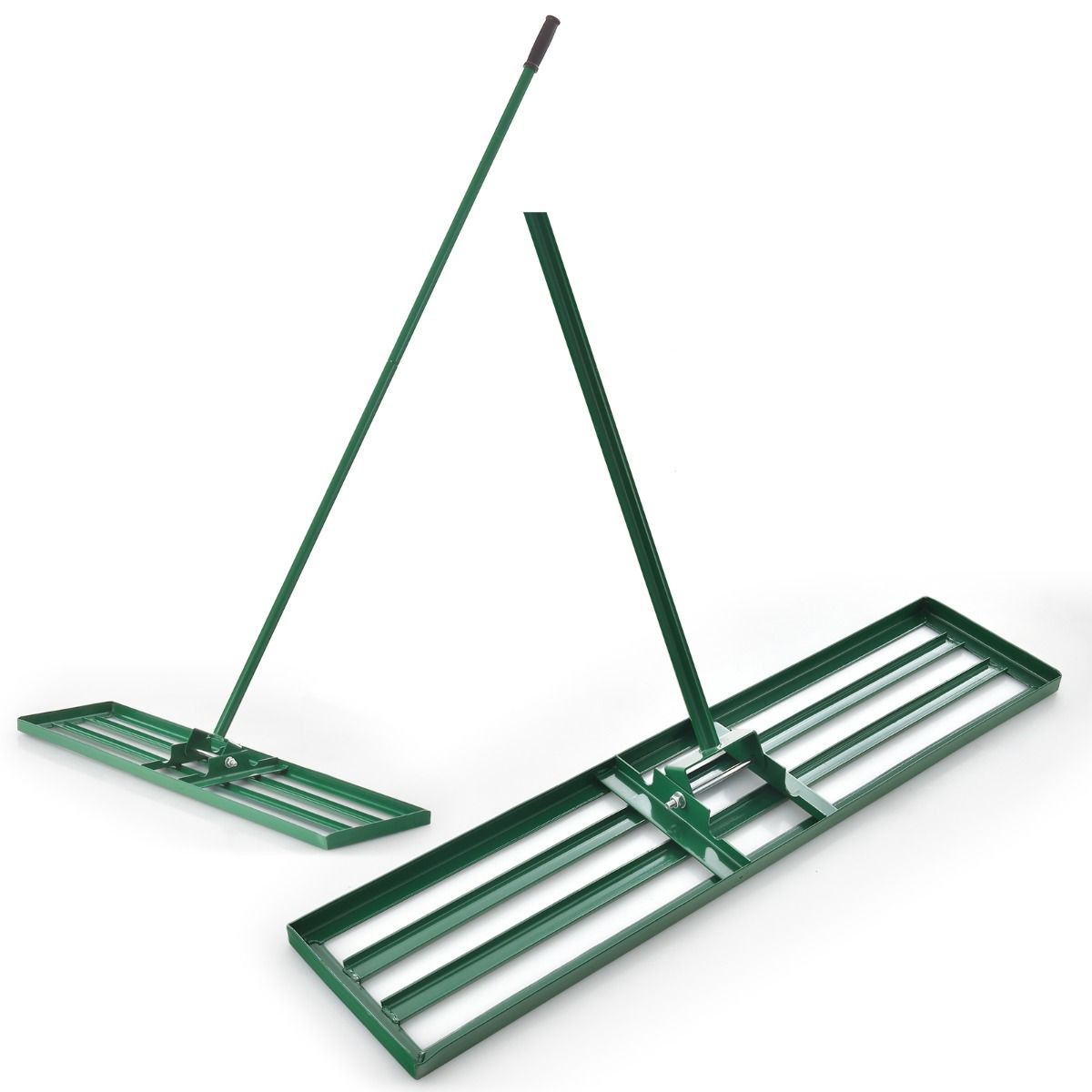 Coast Rasenharke 106 x 25 cm - 170 cm Stiel - Metall - Grün - Ergonomischer Stiel