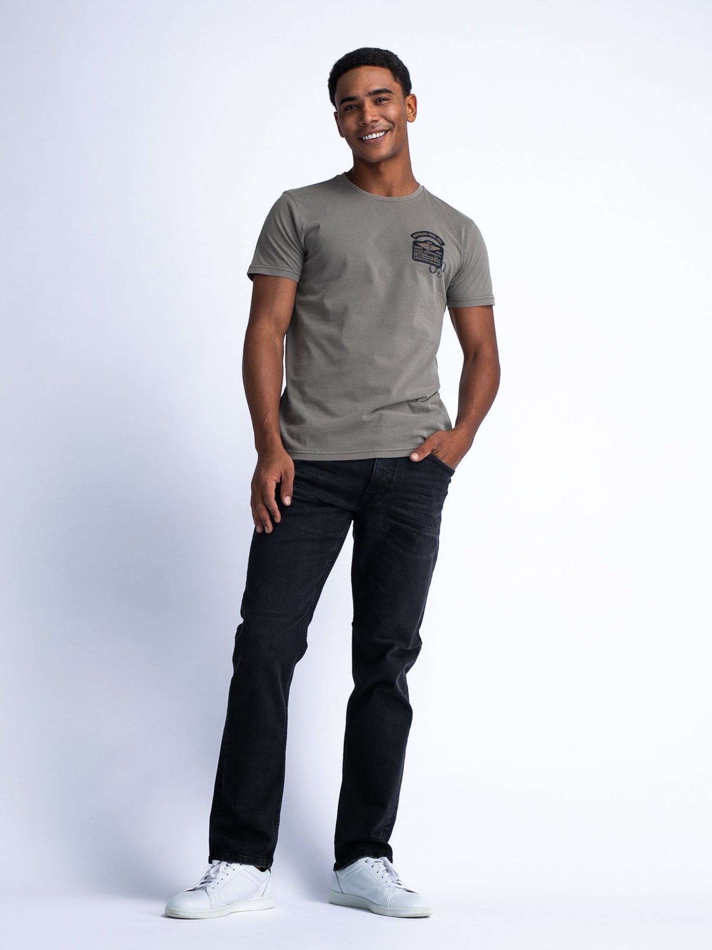 Starling Straight Denim W31-L32 Black Stone - Bequeme Regular Fit Jeans