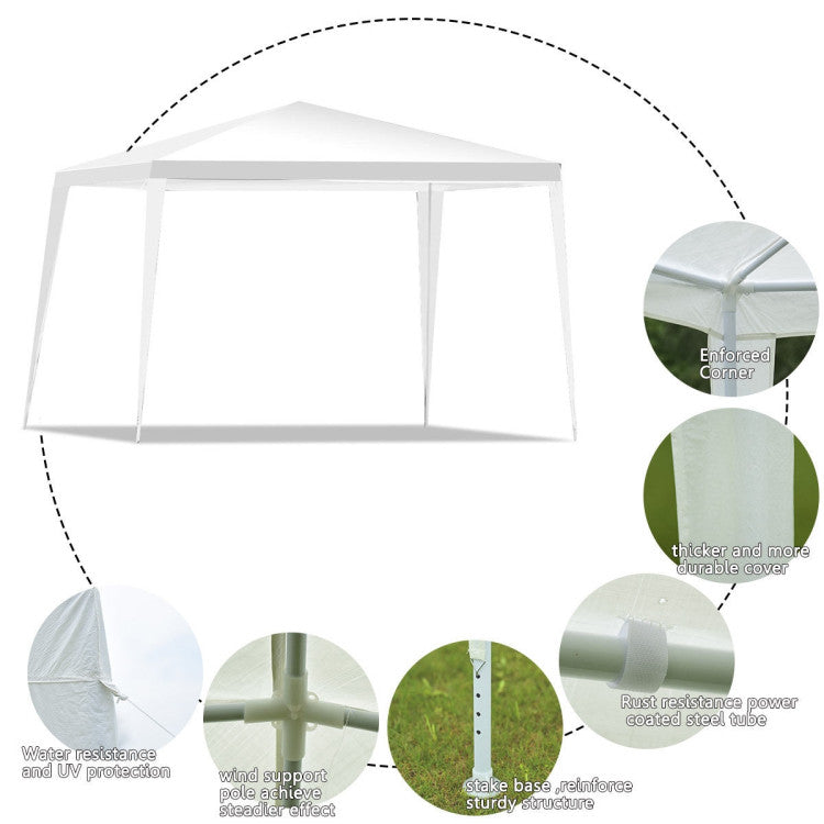 Küsten-Vordachzelt - Wetterfest - UV-beständig - Polyethylen - 6Kg - 3 x 3 x 2.6M