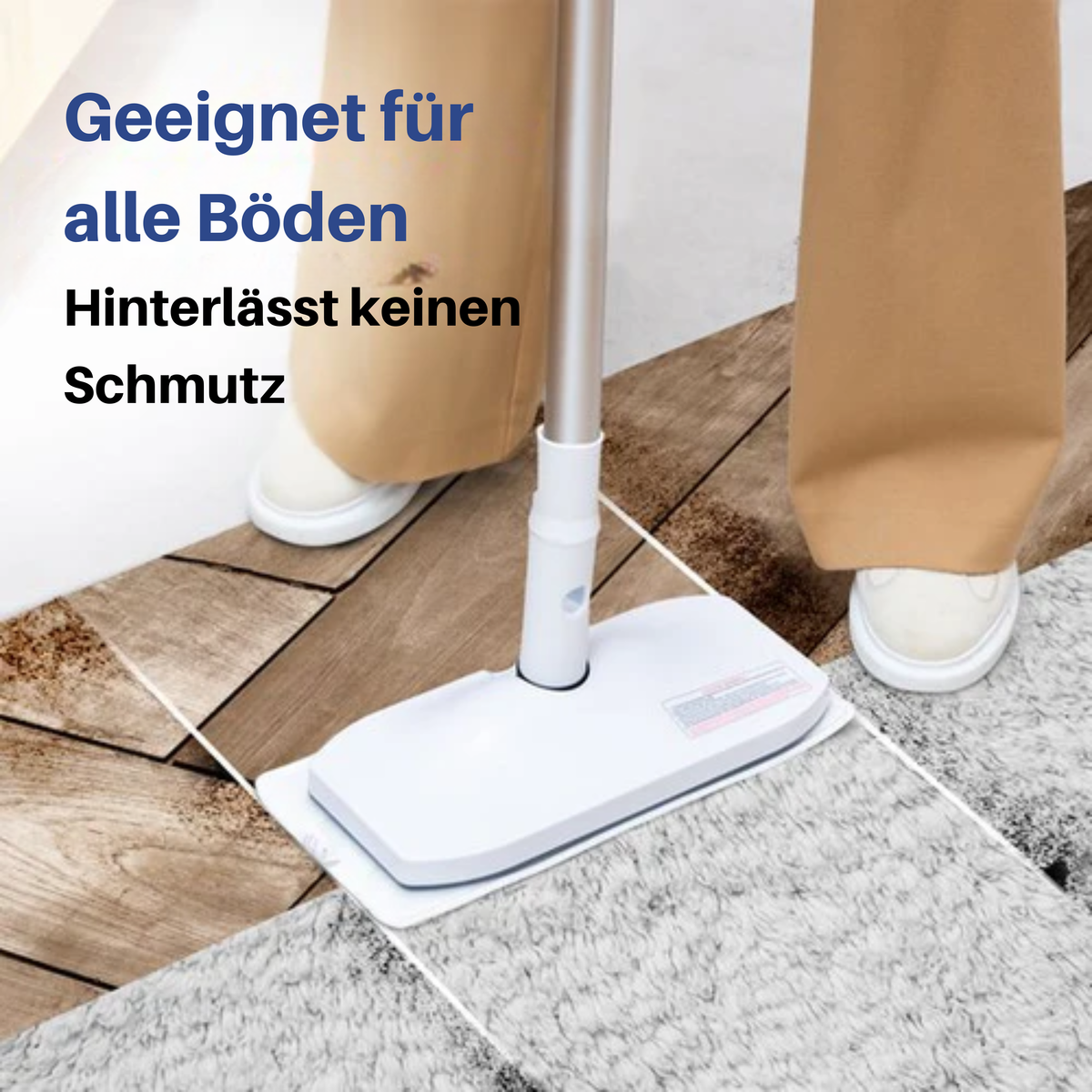 Samako Royal Elite Dampfreiniger - Handdampfer - Teppichreiniger - Weiß