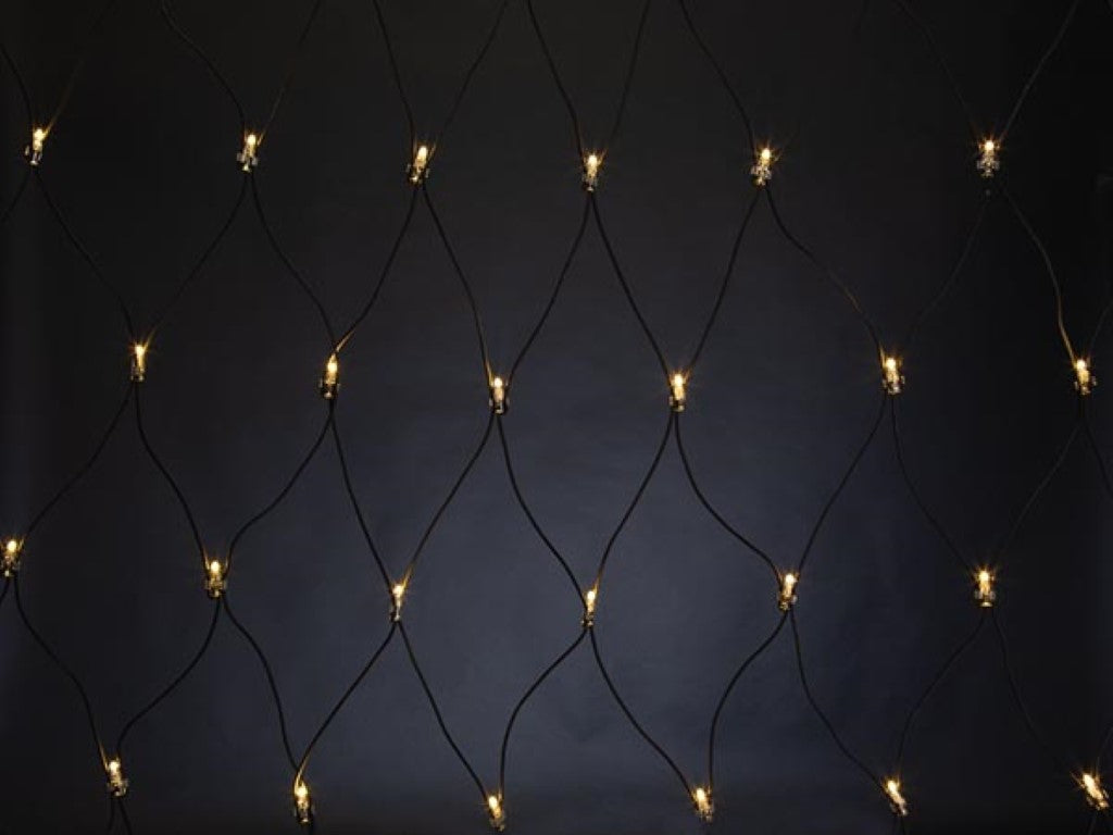 Vellight SUBRA Lichtgitter 2x2 m, warmweiß, energieeffizient & geeignet für den Innen- und Außenbereich, ideal für Partys, Dekoration und Weihnachten