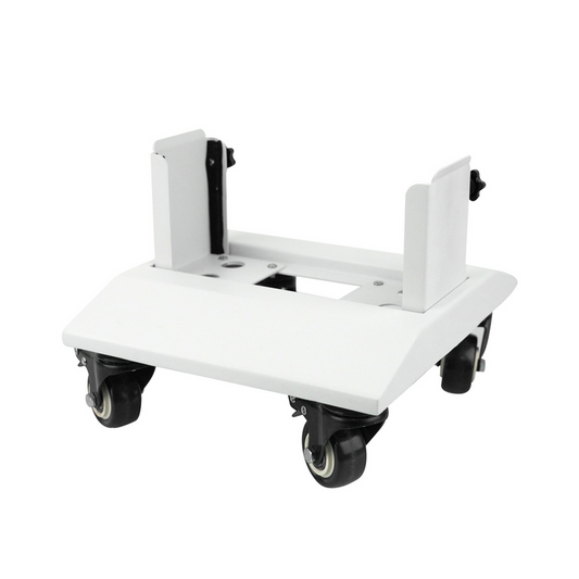 ATP Optimum Bodenstativ mit Rollen für die Rotlichttherapie - mobil und stabil - weiß - 60 × 60 × 180 cm
