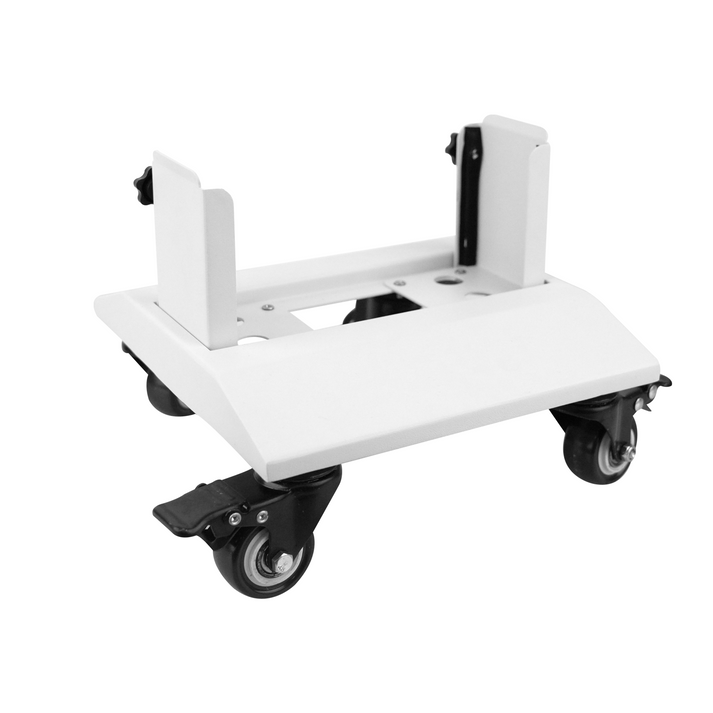 ATP Optimum Bodenstativ mit Rollen für die Rotlichttherapie - mobil und stabil - weiß - 60 × 60 × 180 cm