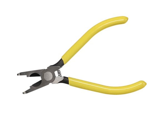 Toolland Crimpzange für UR/UY/UG-Verbinder - Gelb