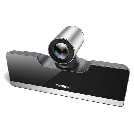 Yealink - Videokonferenz-Kit VDK500 - Full HD & 5-facher optischer Zoom - mit drahtlosen Mikrofonstativen & WPP20 Wireless Pod - Metall & Kunststoff - Silber & Schwarz